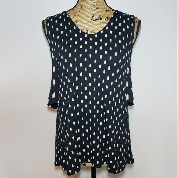 J Jill Wearever Coordinates Lightweight Sleeveless Blouse Size S - Picture 1 of 9